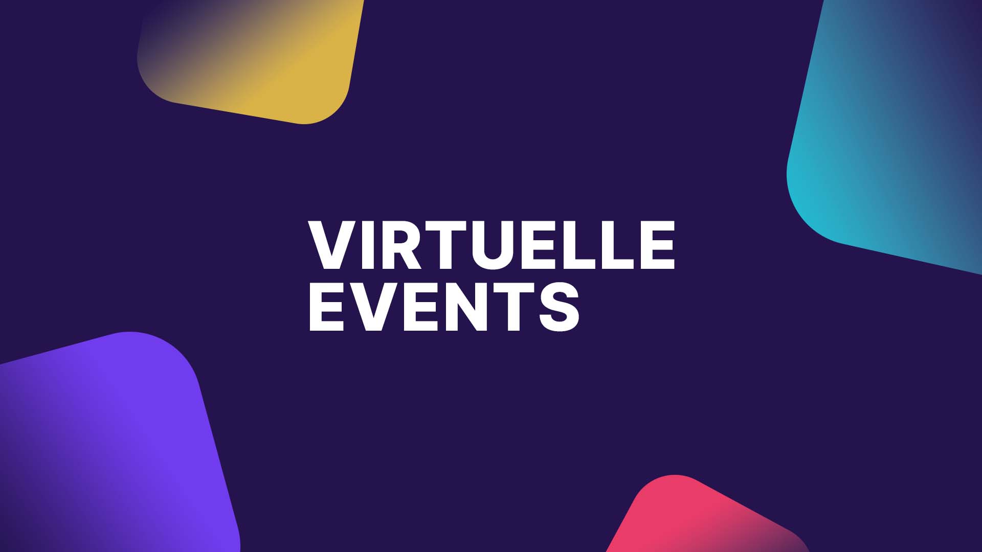 Thumbnail Virtuelle Events