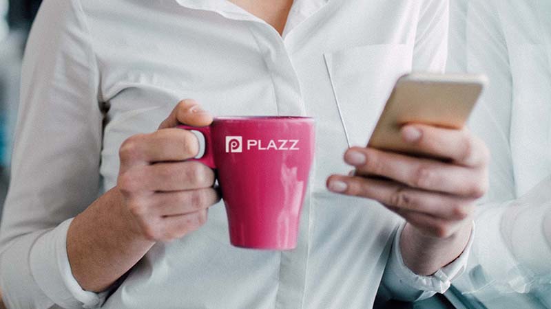 plazz Tasse als Beispiel für Employer Branding