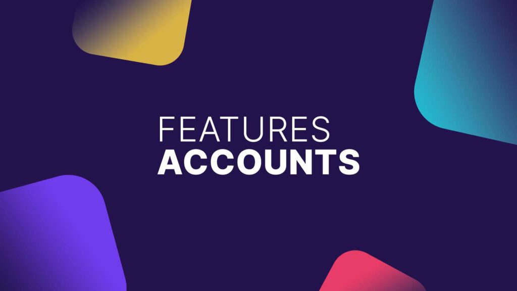 Account Features Cover image