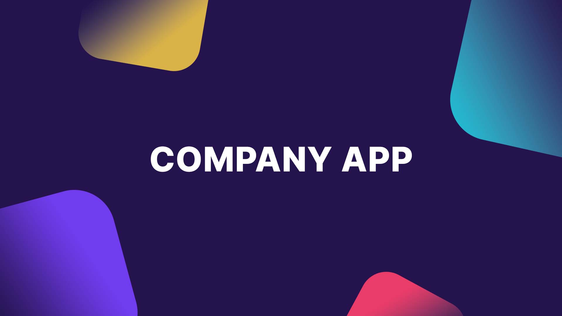 Thumbnail Unternehmens-App