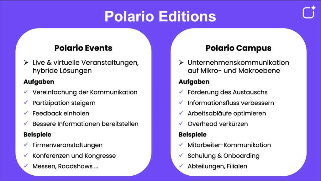 Vergleich der Edition von Polario