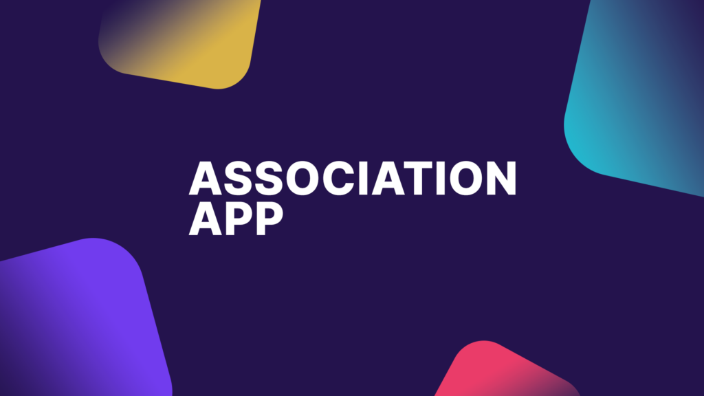 Login area association app