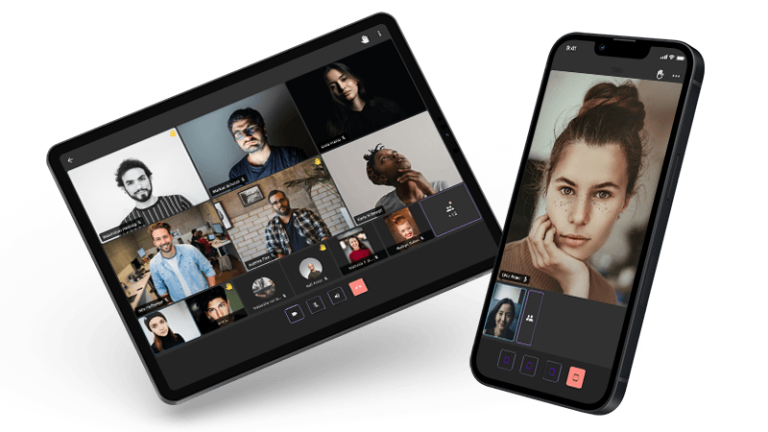 polario employee app - video conferencing