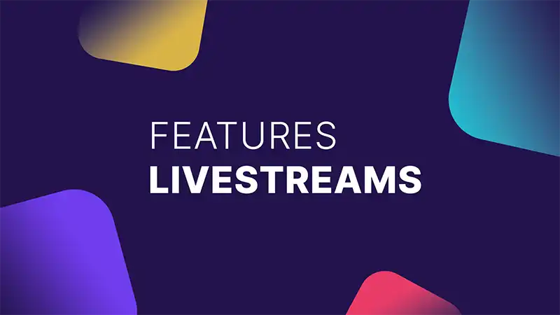 Thumbnail - features - livestreams