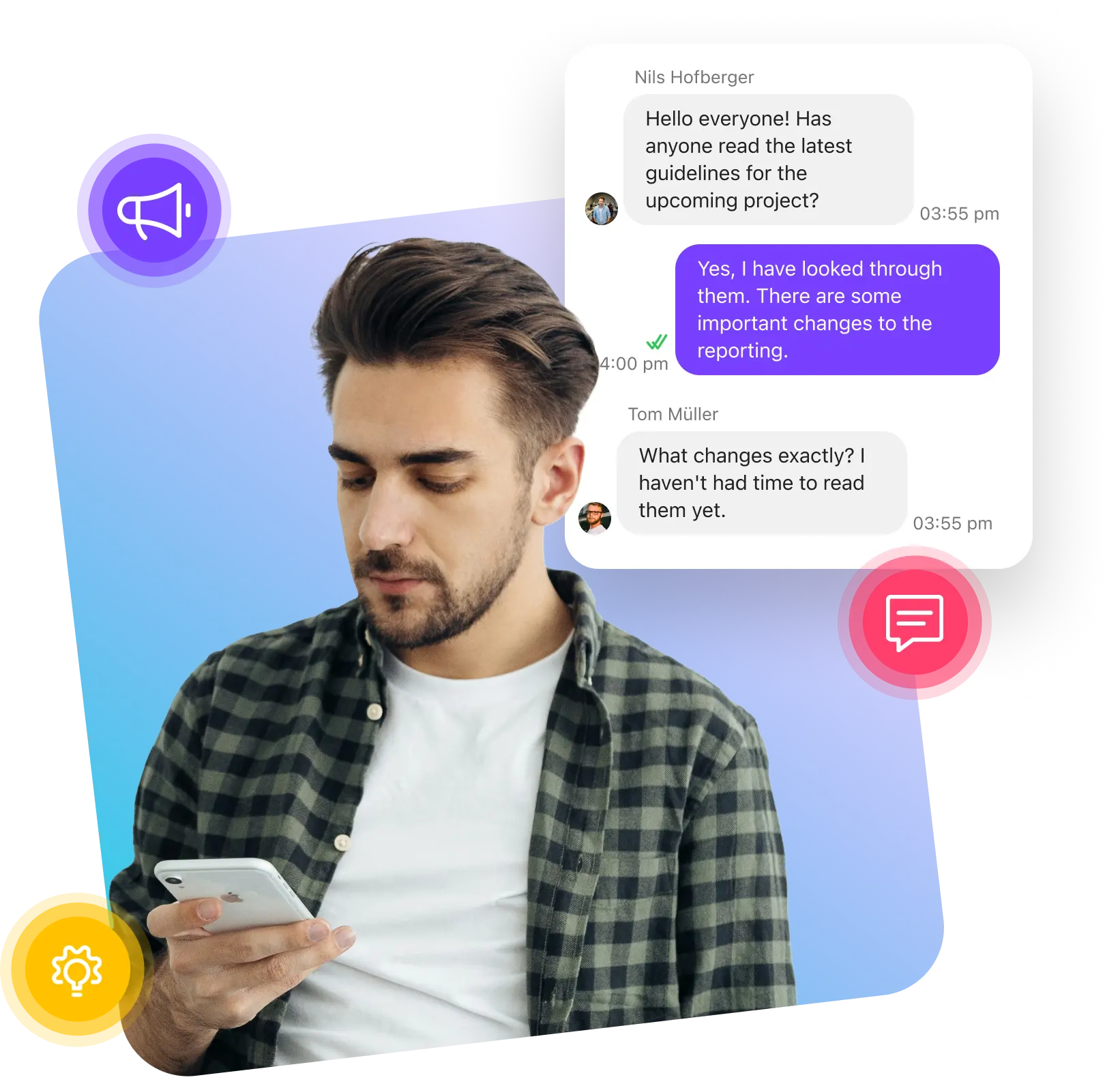 Chat Featurer Community App