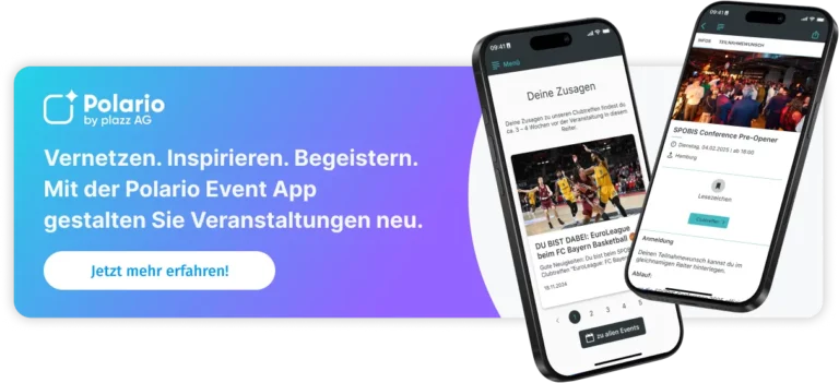 Mit der Polario Event App Veranstaltungen neu gestalten!