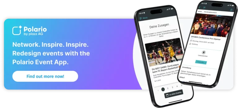 Mit der Polario Event App Veranstaltungen neu gestalten!