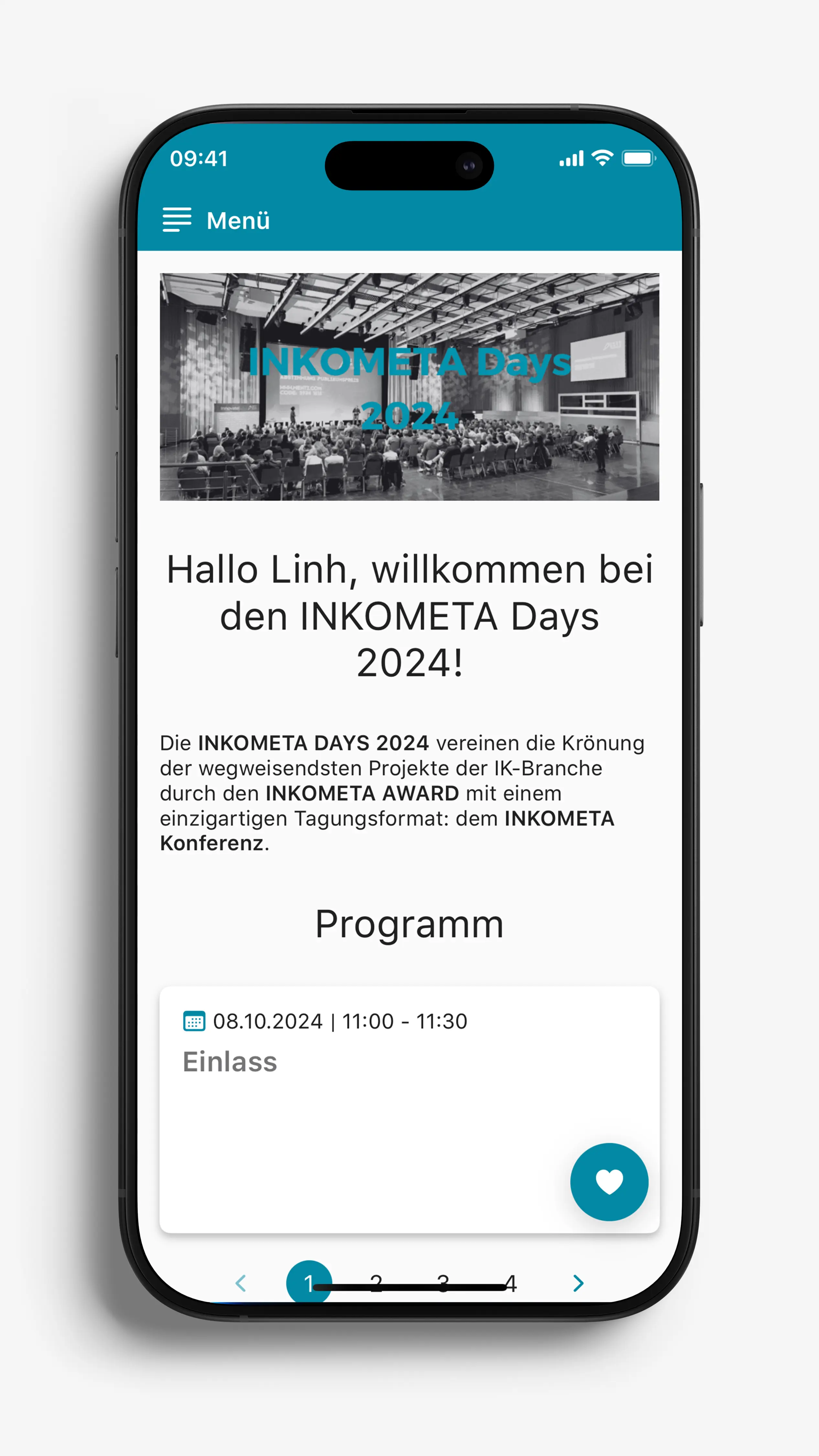 SCM Event App von Polario