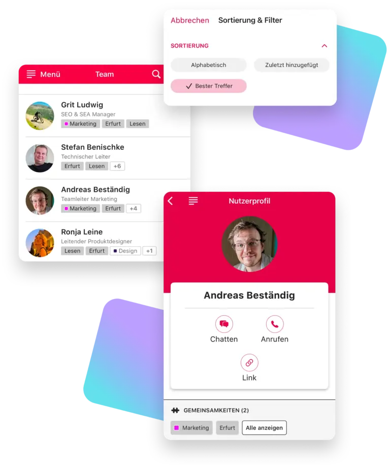 Matchmaking in der App