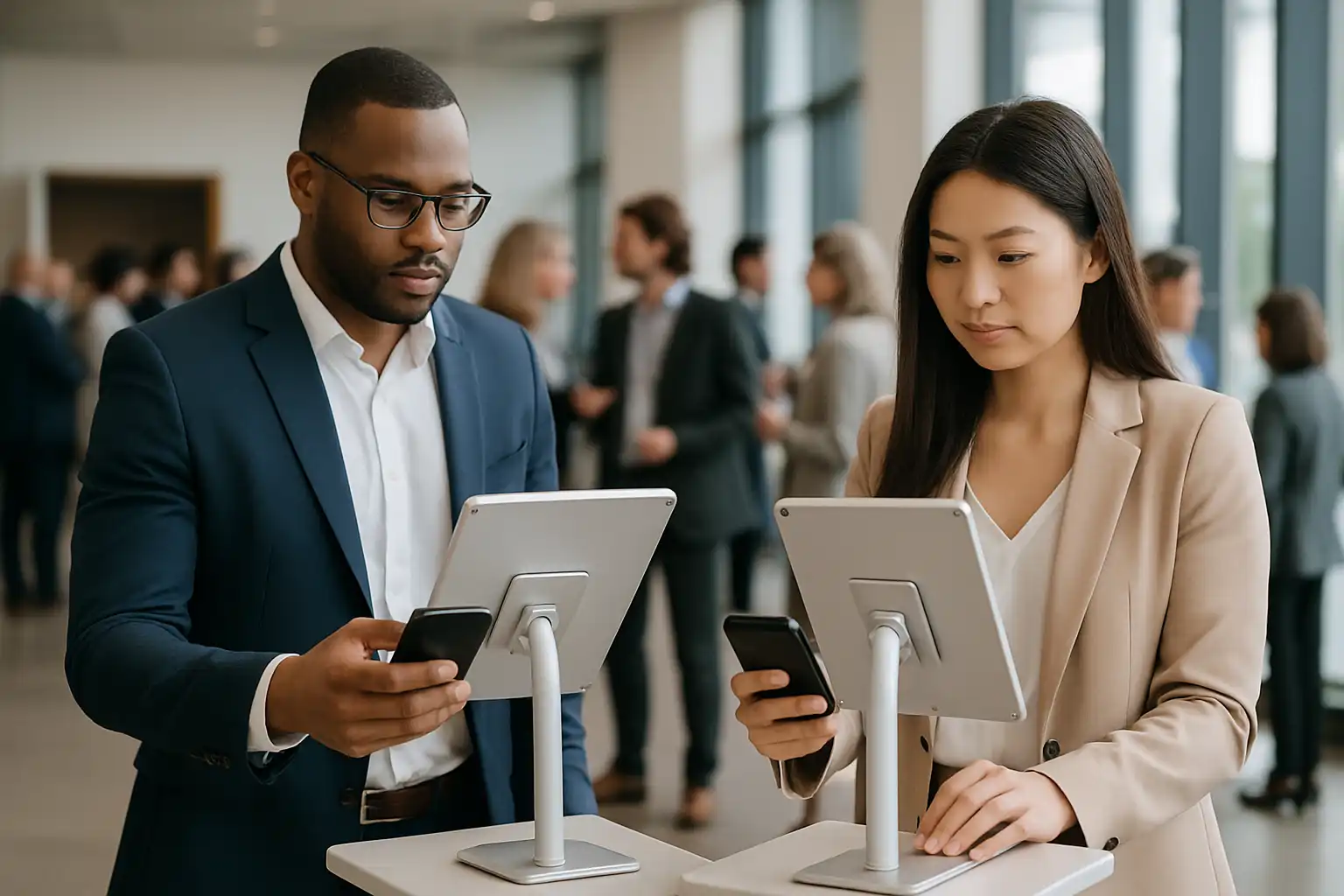 Self-Check-In über iPad oder iPhone