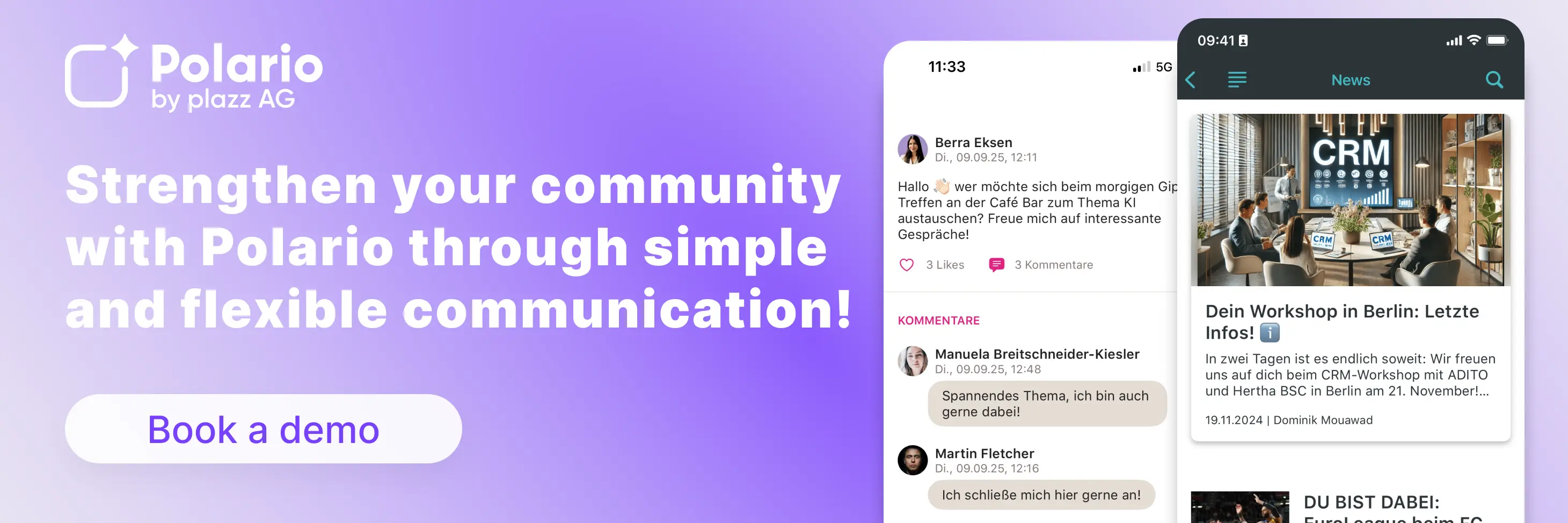 CTA - Book a Community App Demo