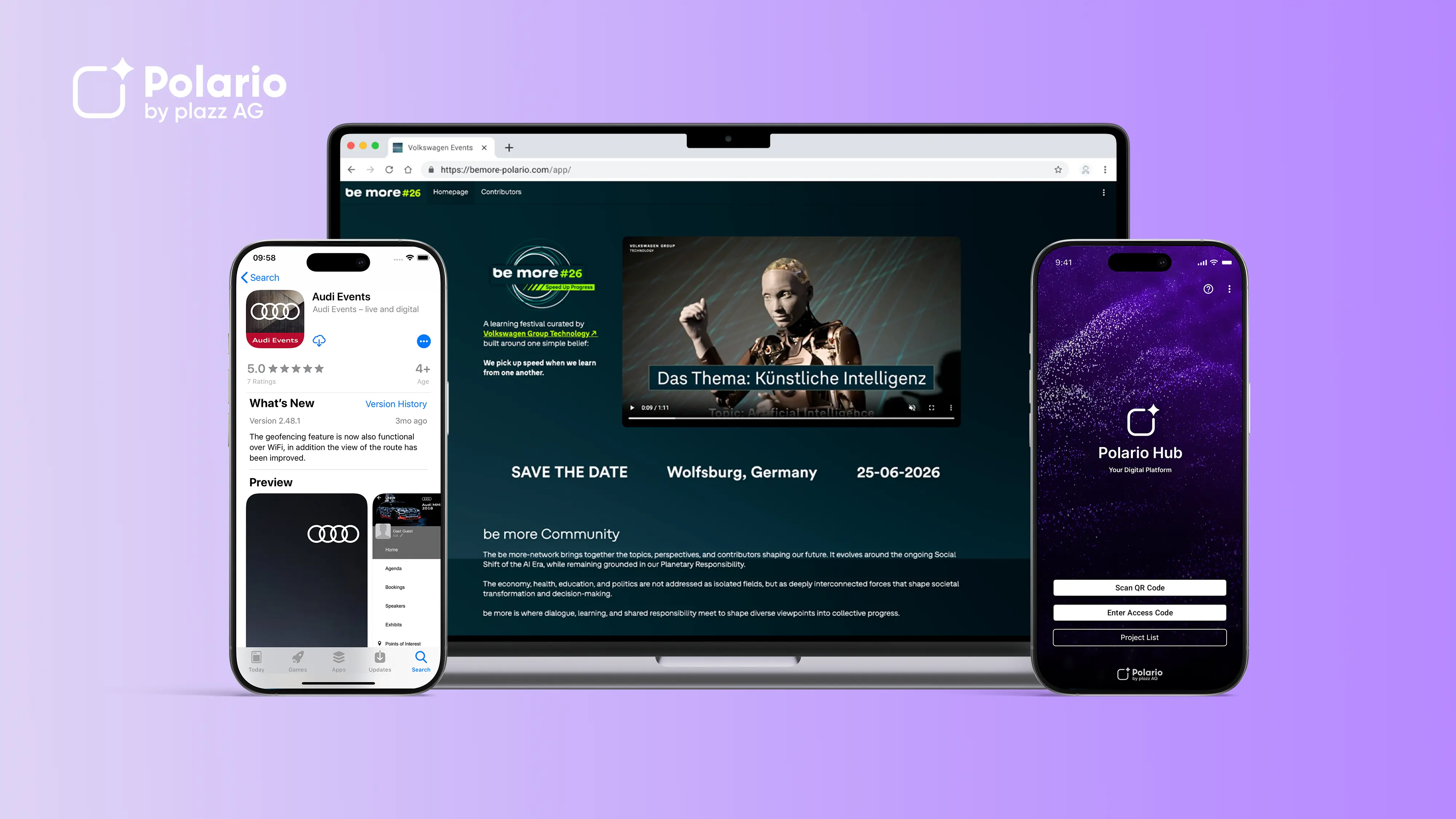 Polario Event App Varianten