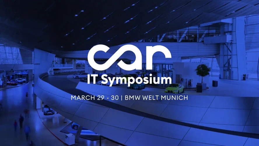 Beitragsbild - plazz auf dem CAR IT Symposium - 1